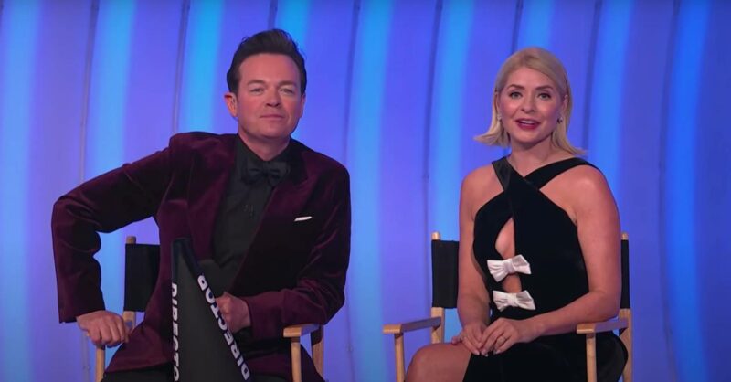 Holly Willoughby co-hosts Dancing On Ice with Stephen Mulhern