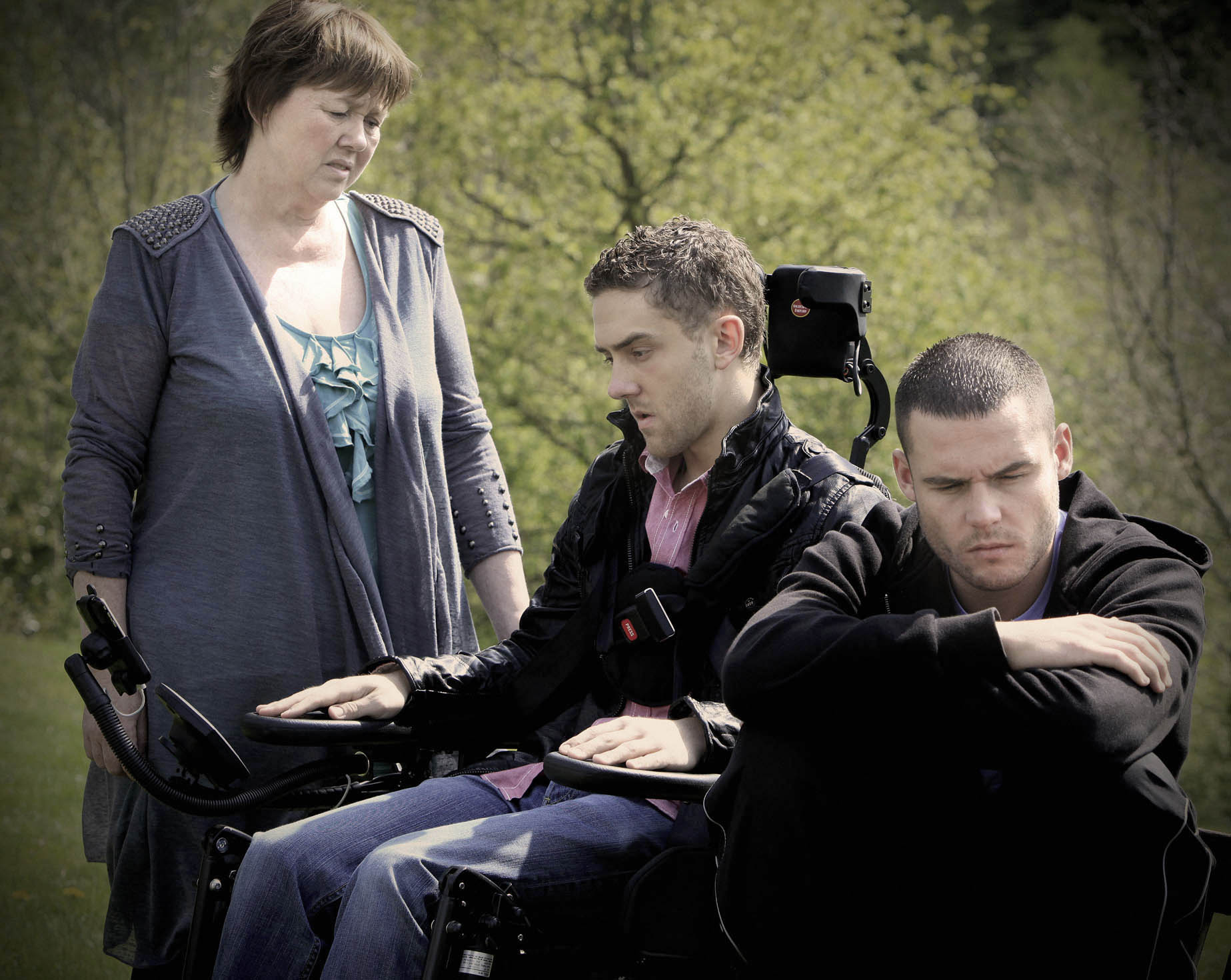 Jackson Walsh [Marc Silcock] tells Hazel Rhodes [Pauline Quirke] and Aaron Livesy [Danny Miller] the time has come for him to take his own life