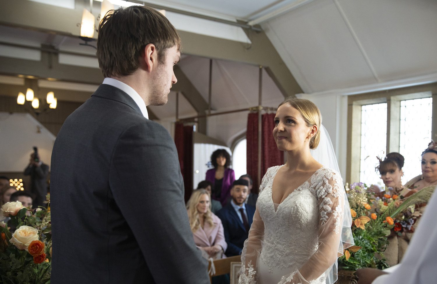 Tom and Belle Dingle getting married on Emmerdale