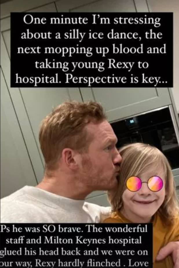 Greg Rutherford shares an Instagram Story