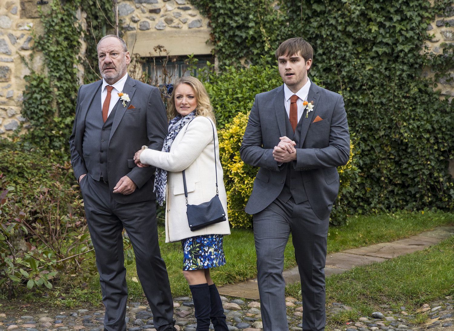 Jimmy, Nicola and Tom look anxious in Emmerdale spoilers