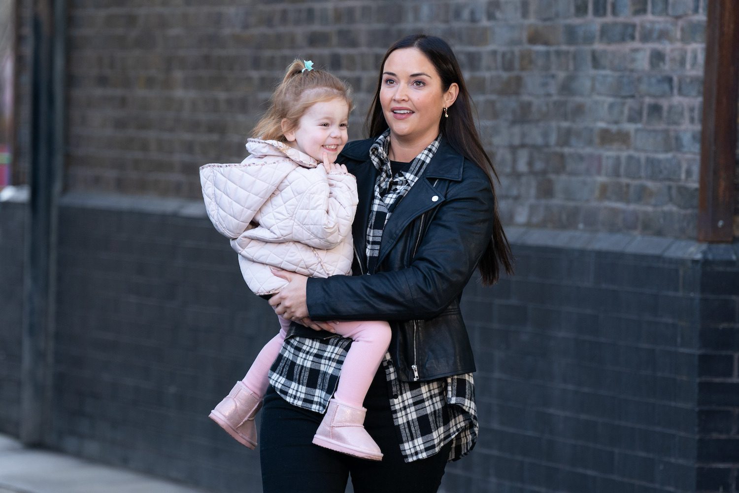 Lauren recently found out Annie is her half-sister (Credit: BBC)