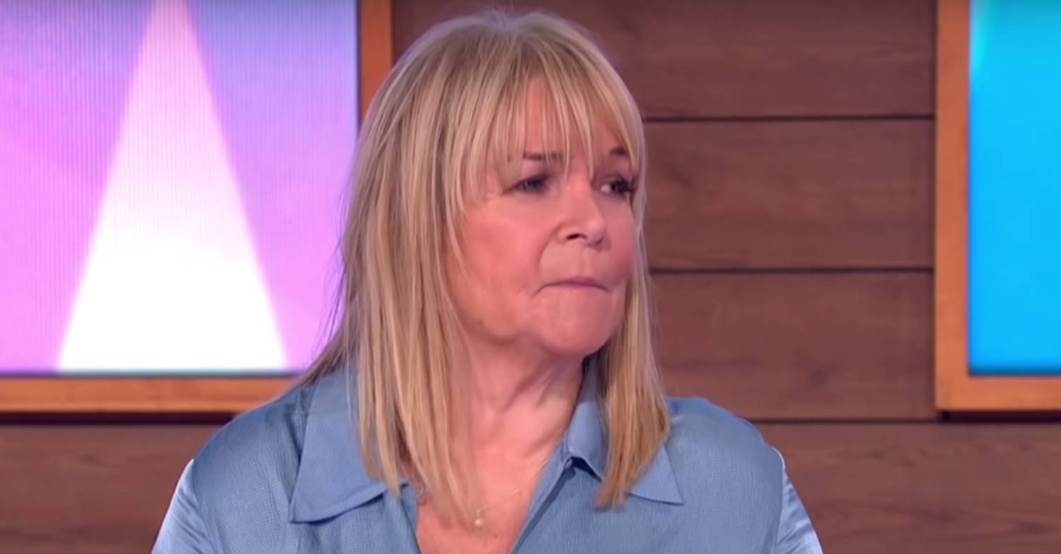 Linda Robson listens on Loose Women