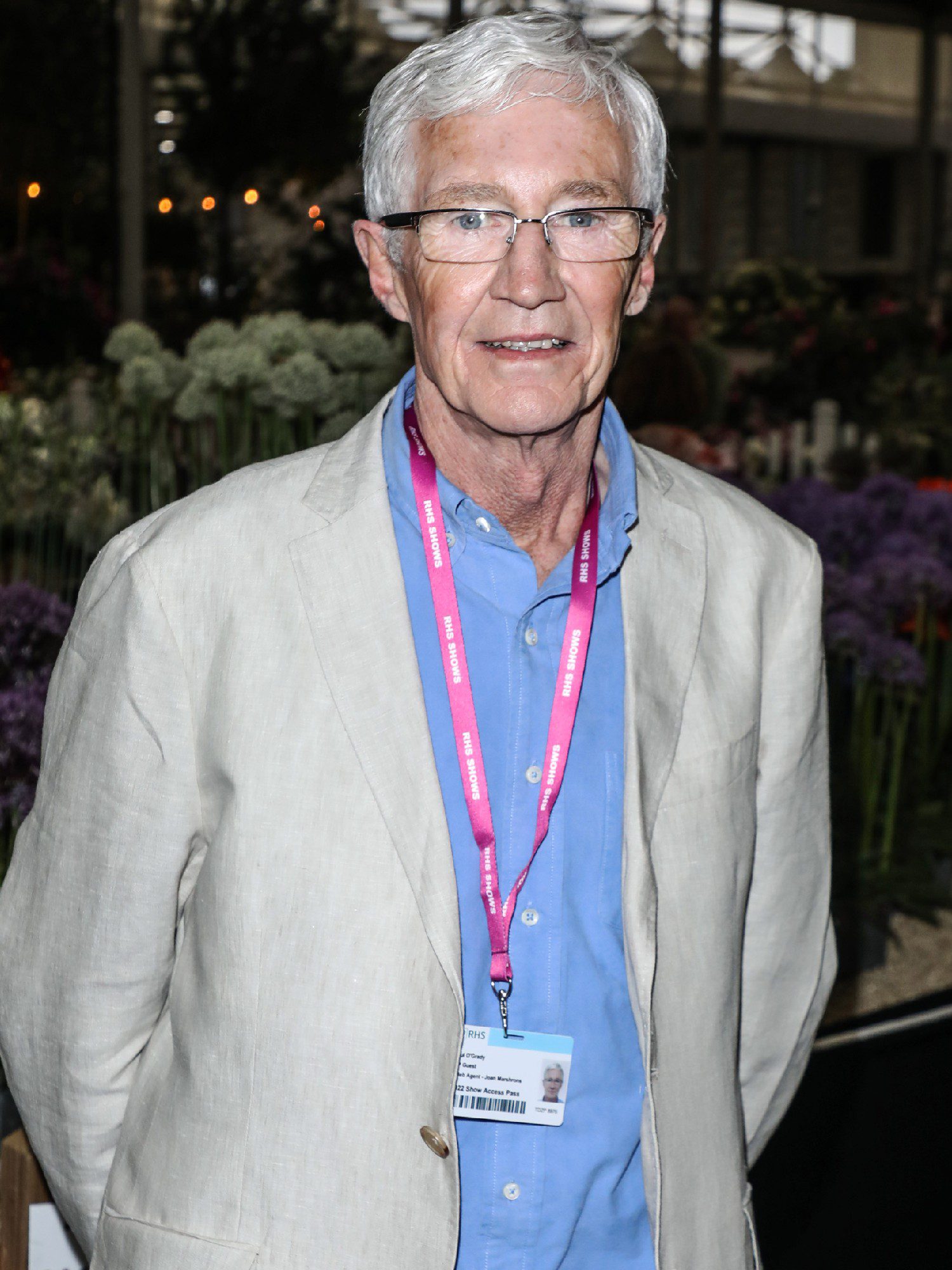 Paul O'Grady at the Chelsea Flower Show