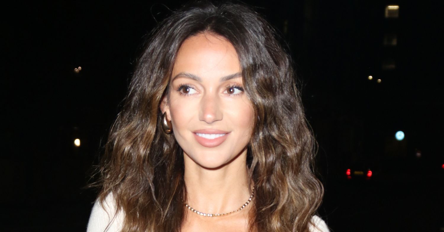 Michelle Keegan smiling