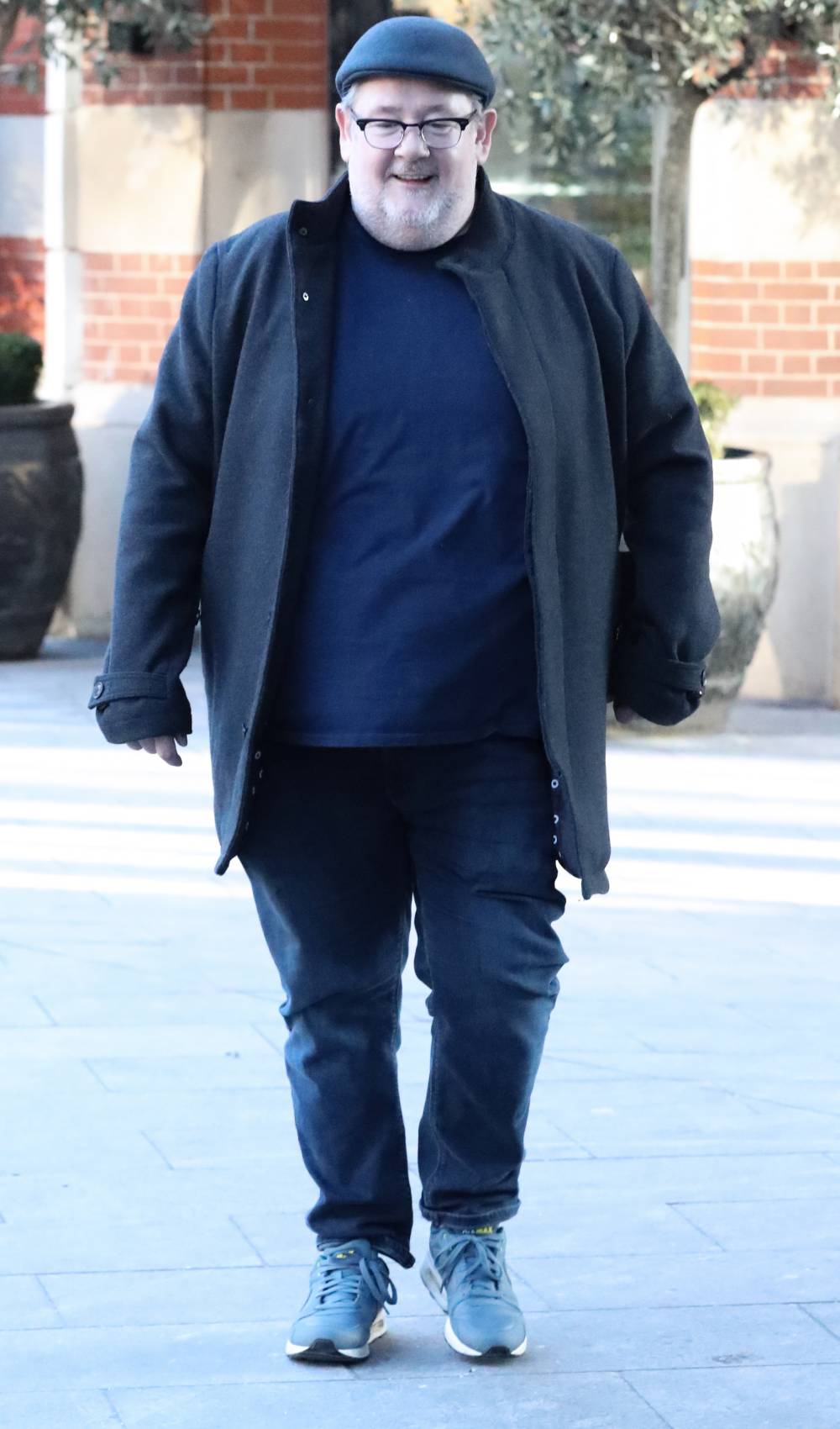 Johnny Vegas smiling