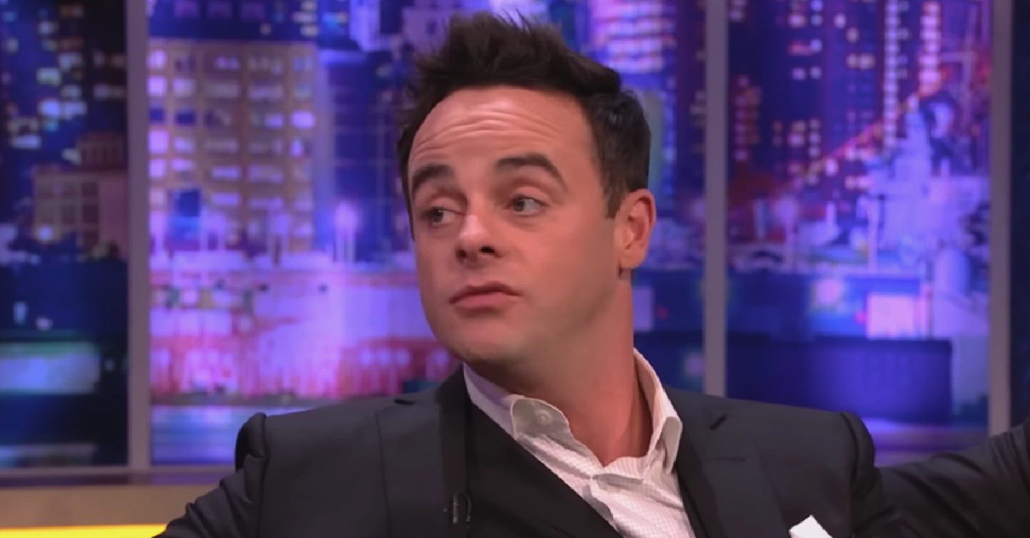 Ant McPartlin on a chat show 
