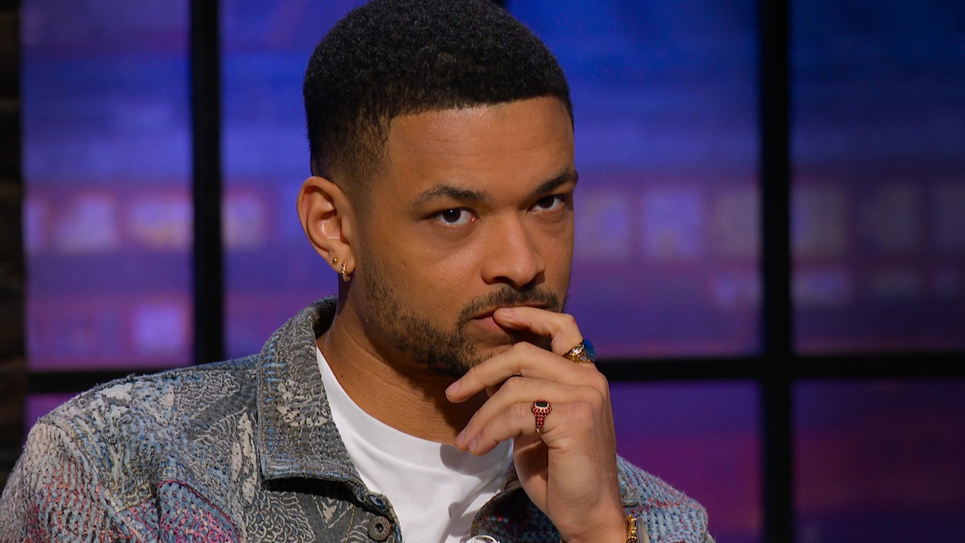 Steven Barlett looks pensive during pitches on Dragons' Den series 21 episode 4