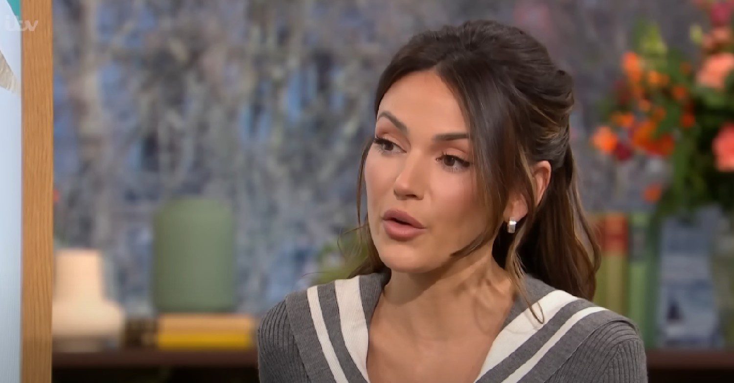 Michelle Keegan speaking on This Morning