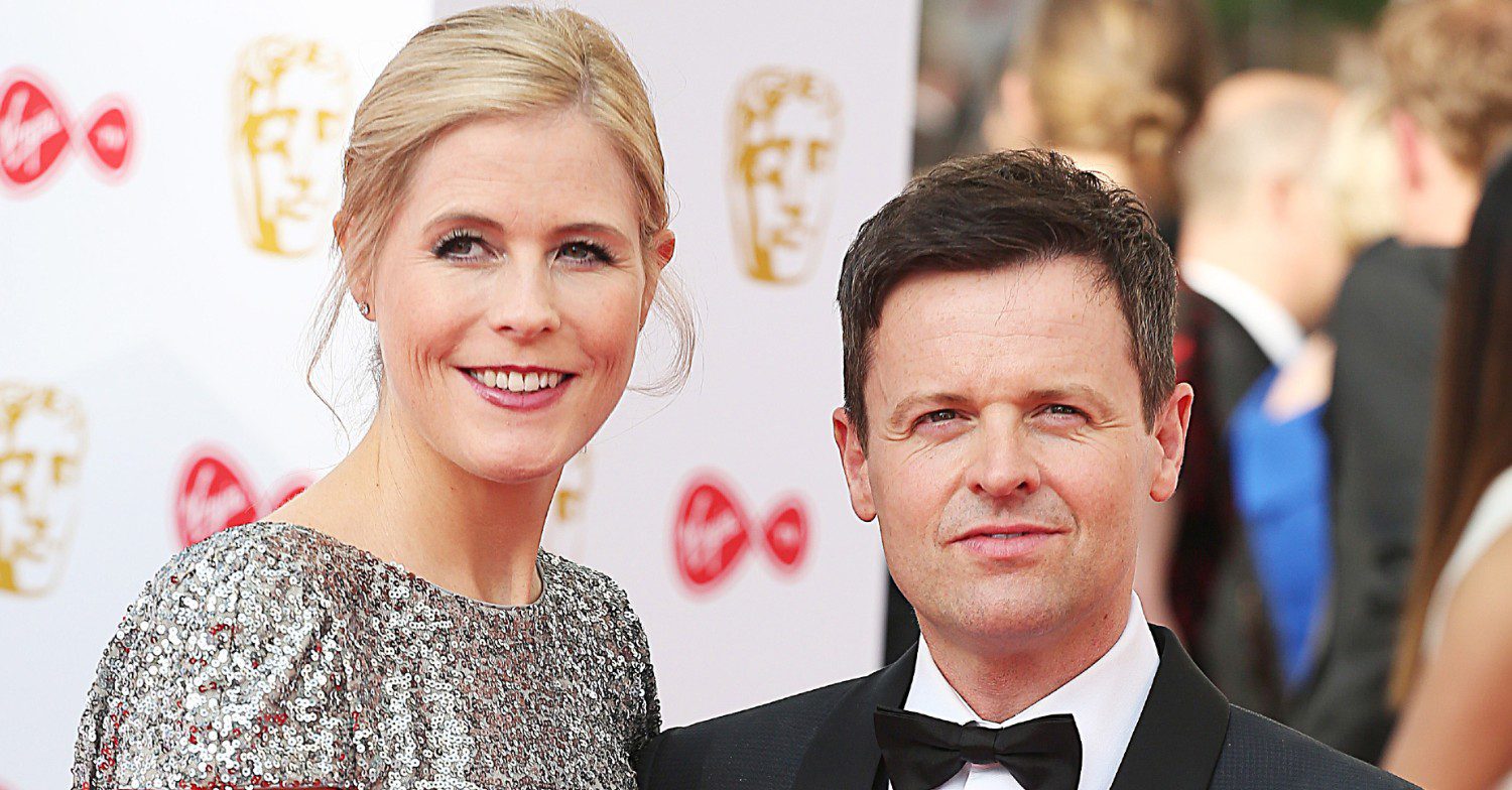 Declan Donnelly and his wife posing