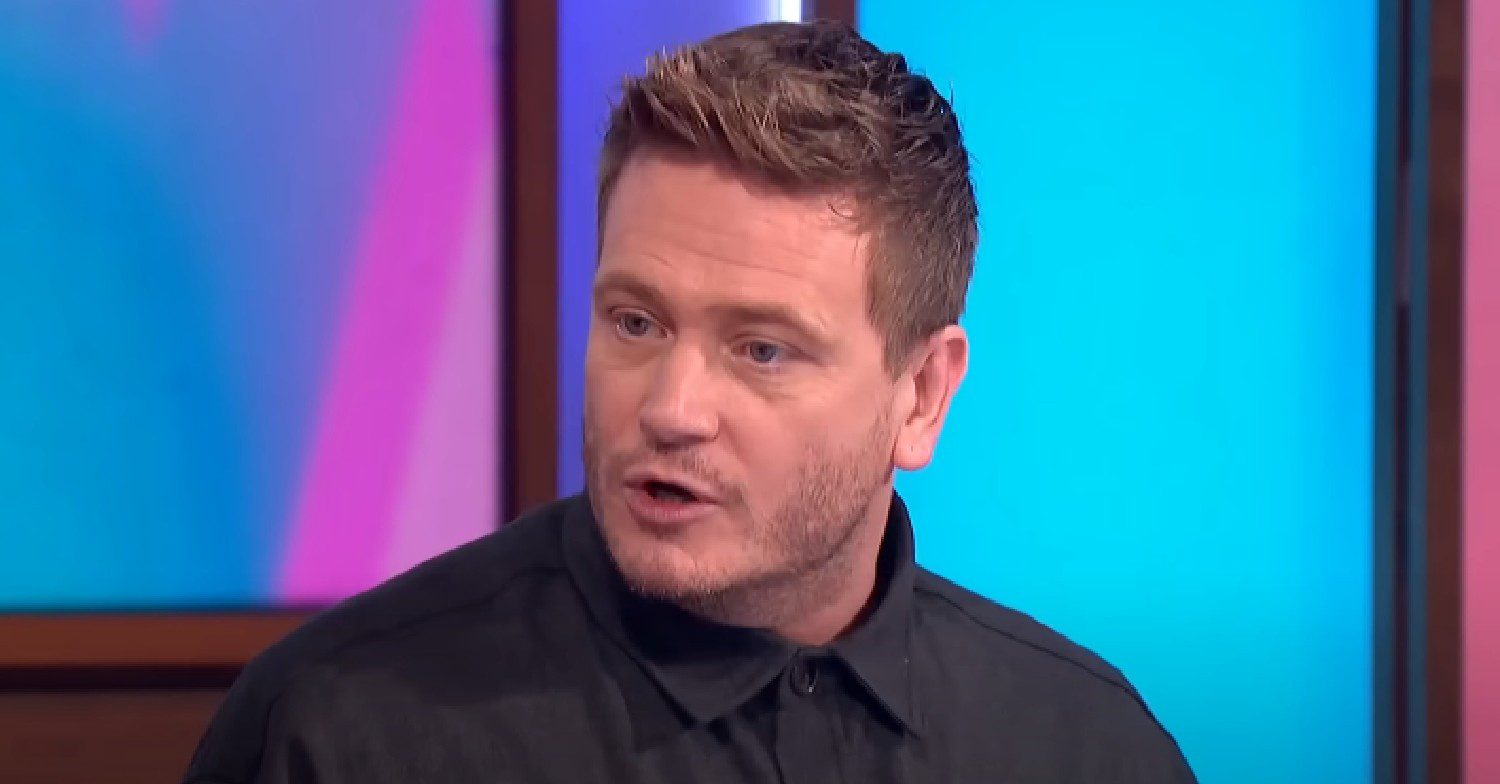 Matthew Wolfenden talking on Loose Women