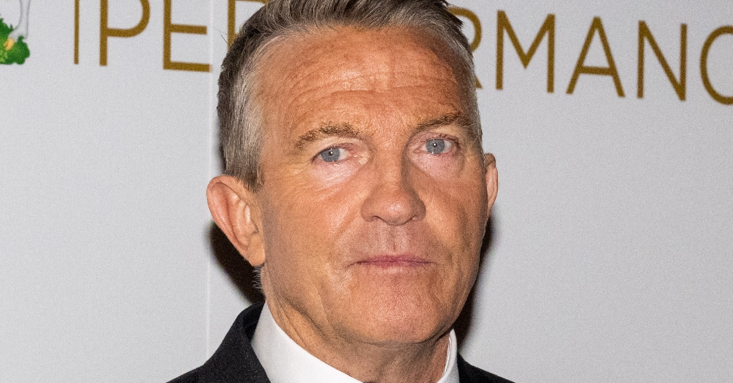 Bradley Walsh looking at the camera