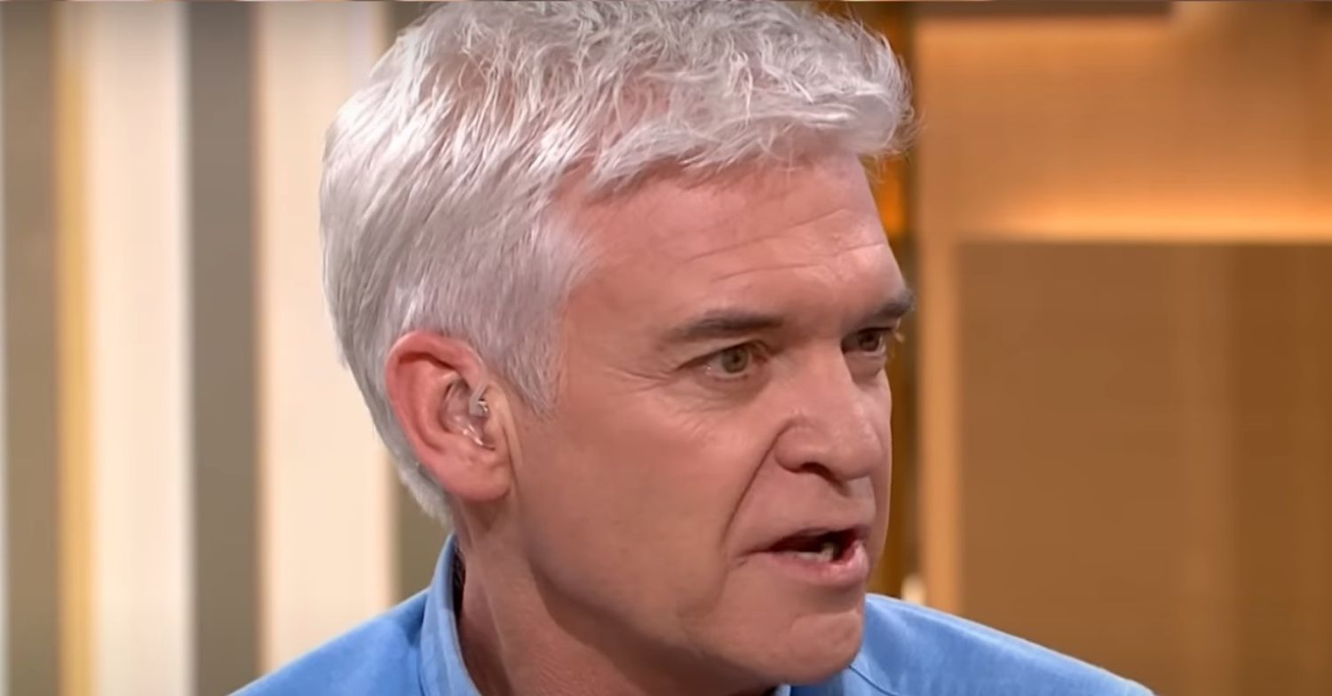 Phillip Schofield presenting This Morning