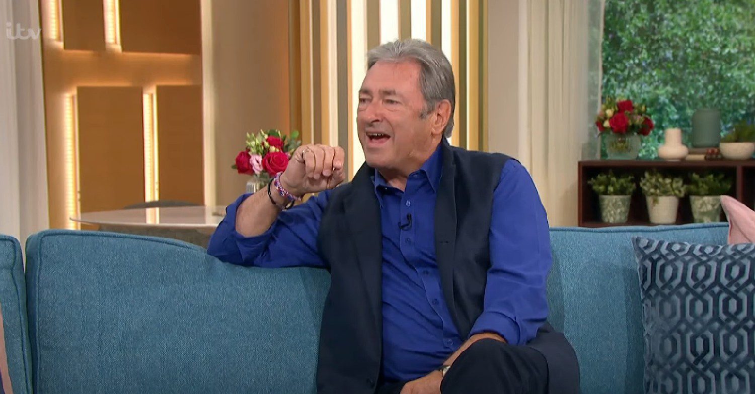 Alan Titchmarsh speaking on This Morning