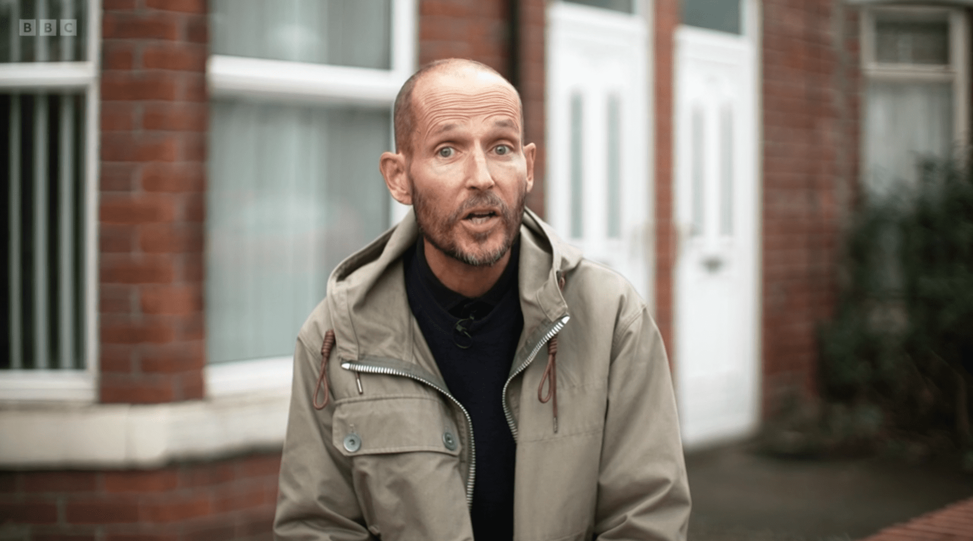 Jonnie presents on Morning Live on BBC One