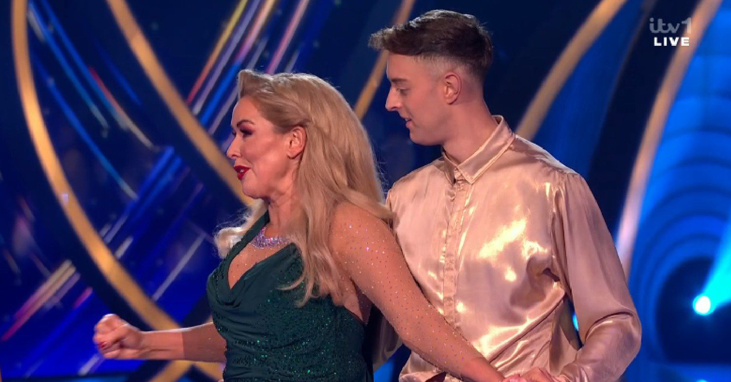 Claire Sweeney and Colin Grafton on Dancing On Ice