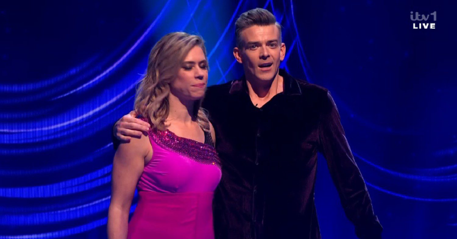 Lou Sanders and Brendyn on Dancing On Ice