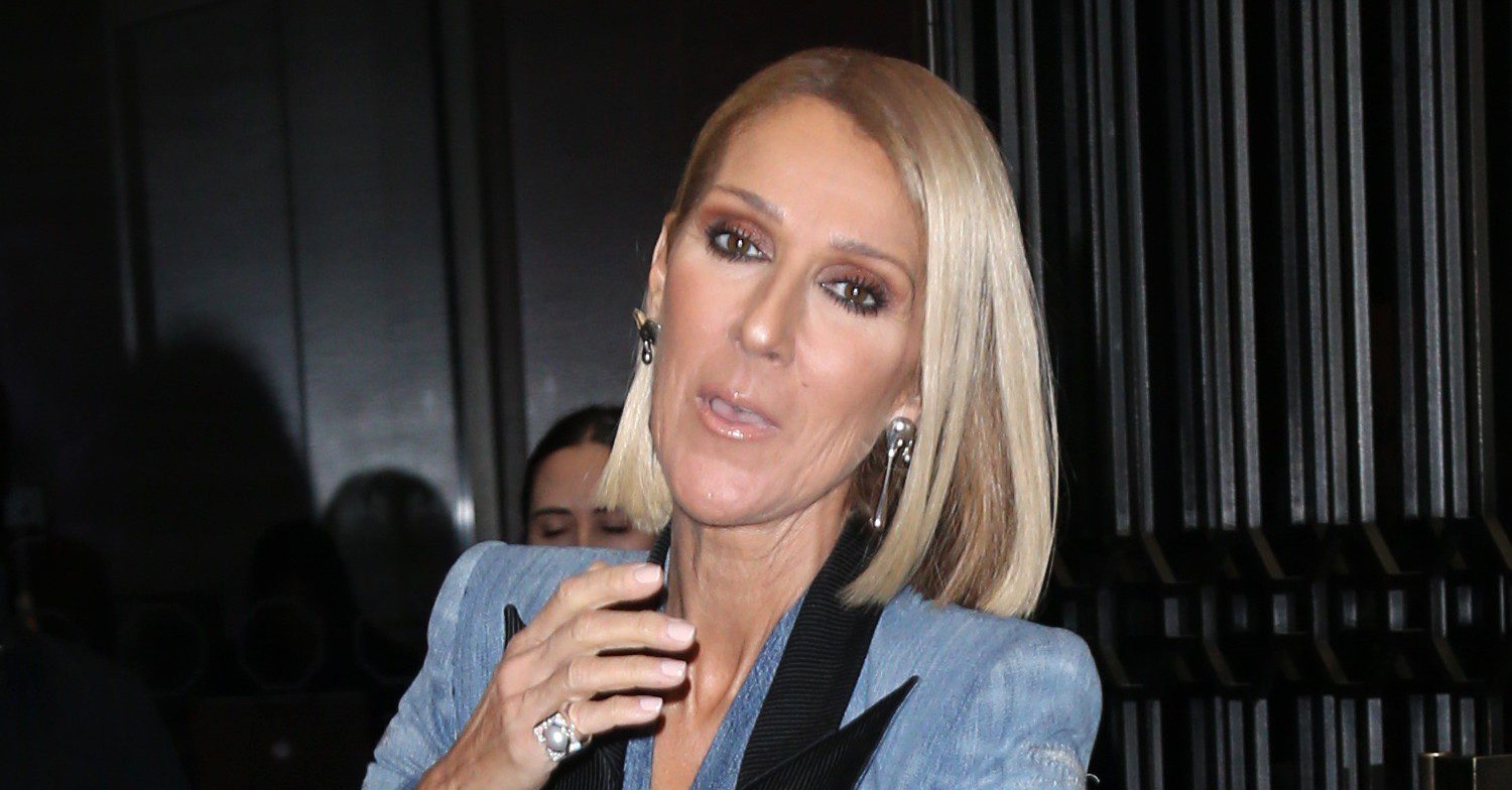 Celine Dion posing