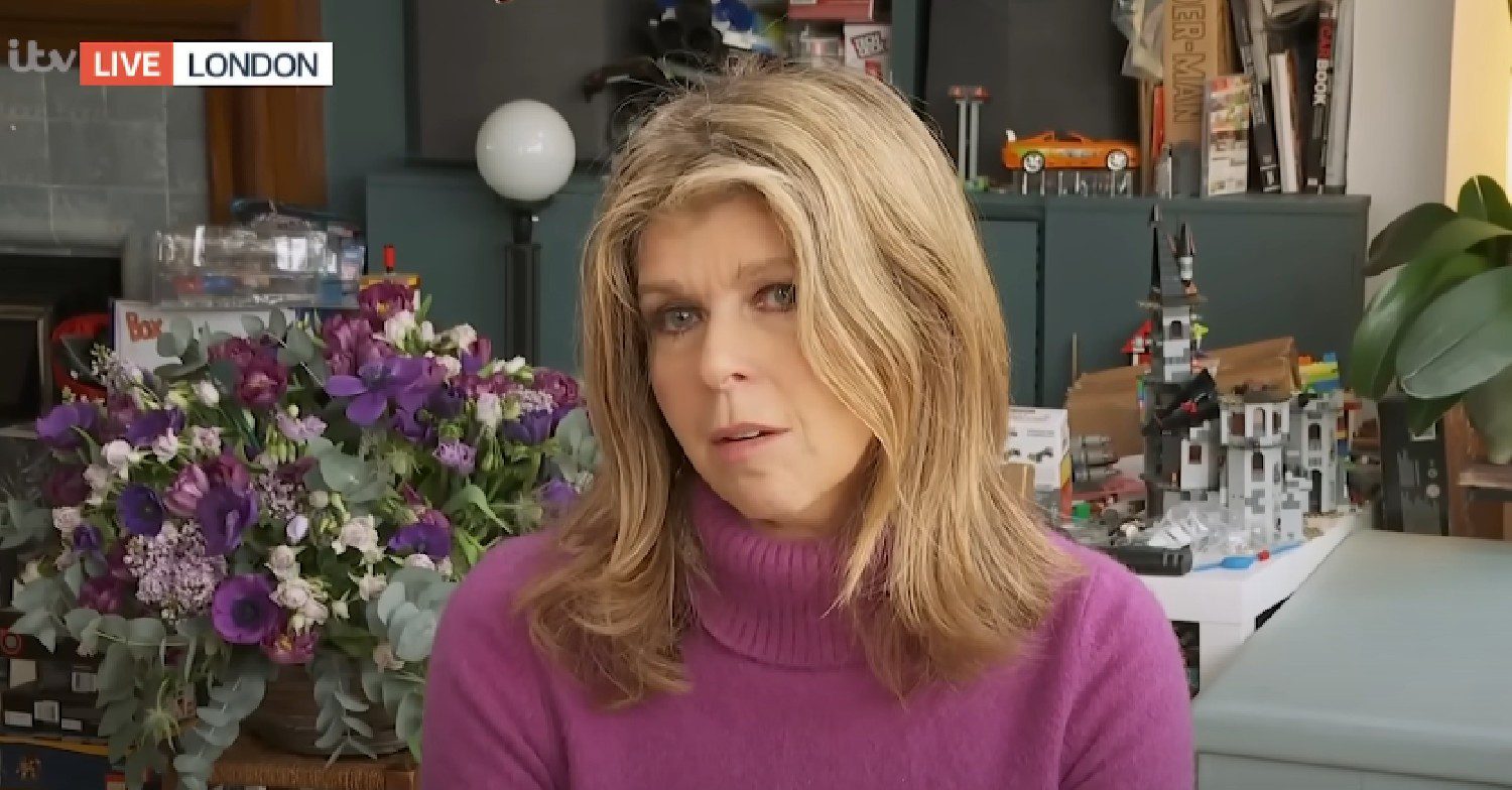 Kate Garraway speaking on GMB