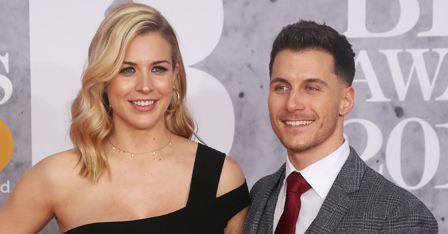Gemma Atkinson and Gorka Marquez at BRIT Awards