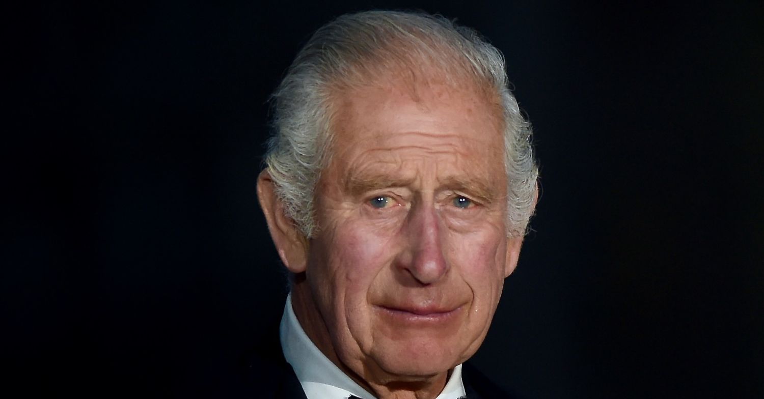 King Charles gazing in front