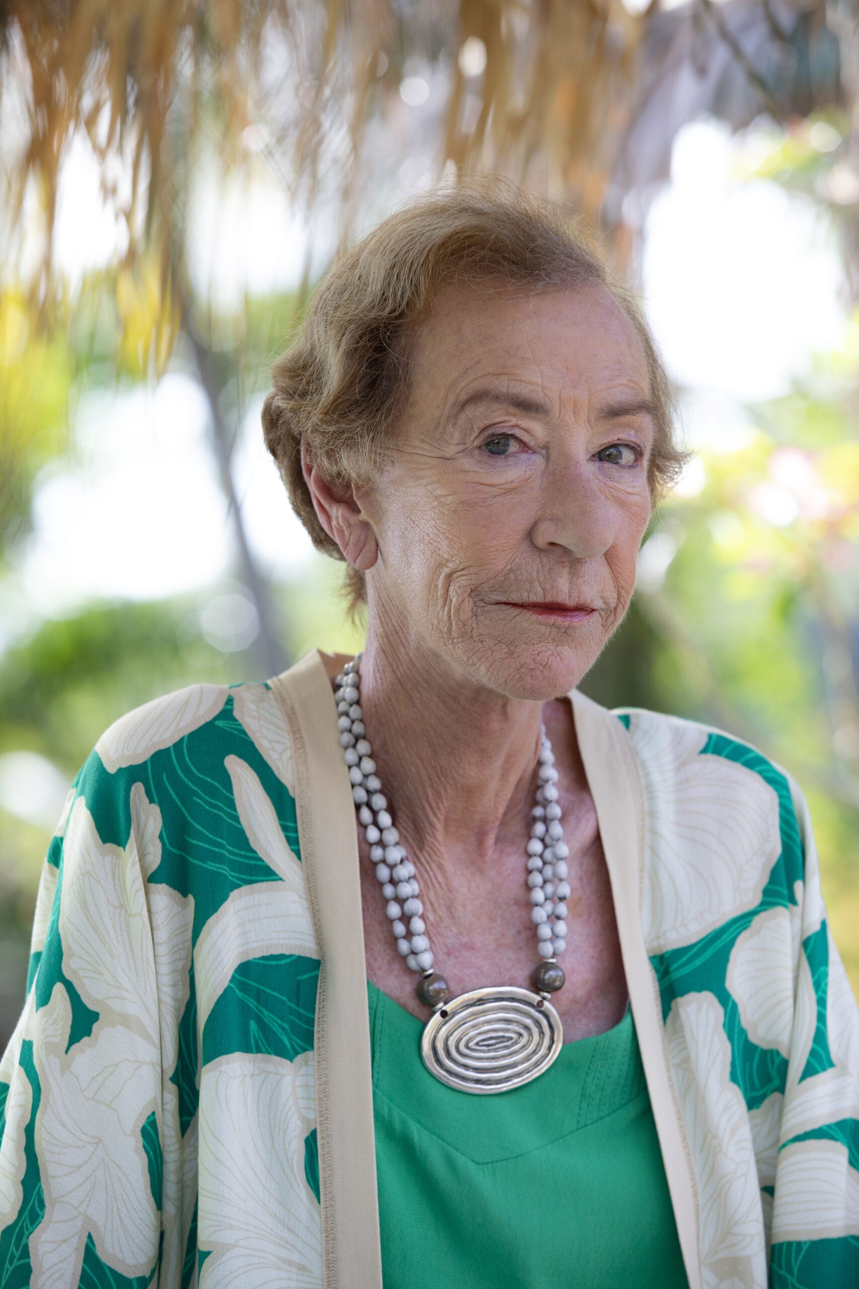 Ellie Haddington guest stars as Barbara Mitchell in Death in Paradise