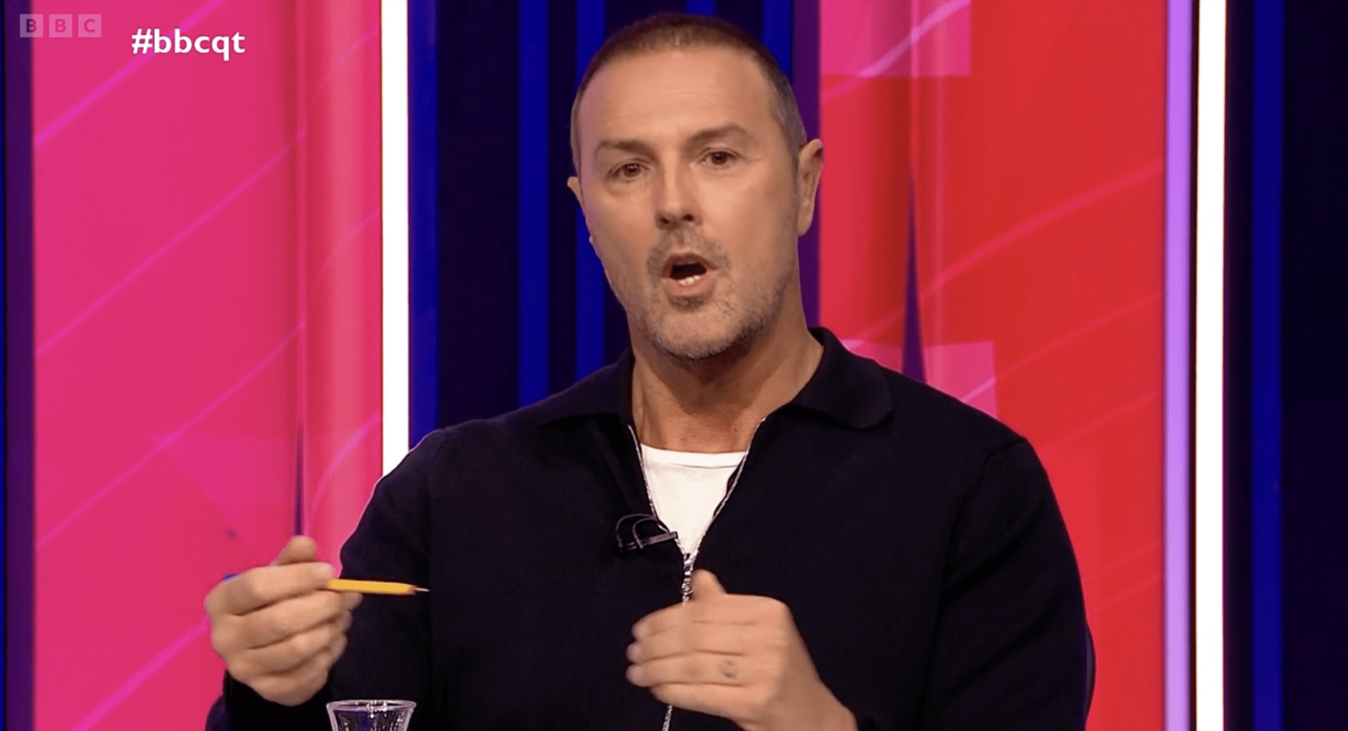 Paddy McGuinness on Question Time