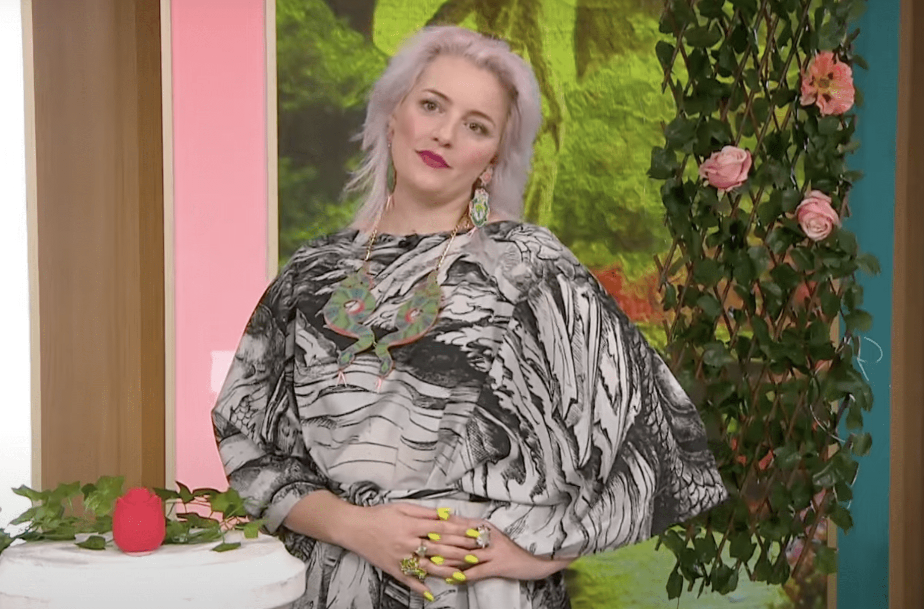 Alix Fox on This Morning today