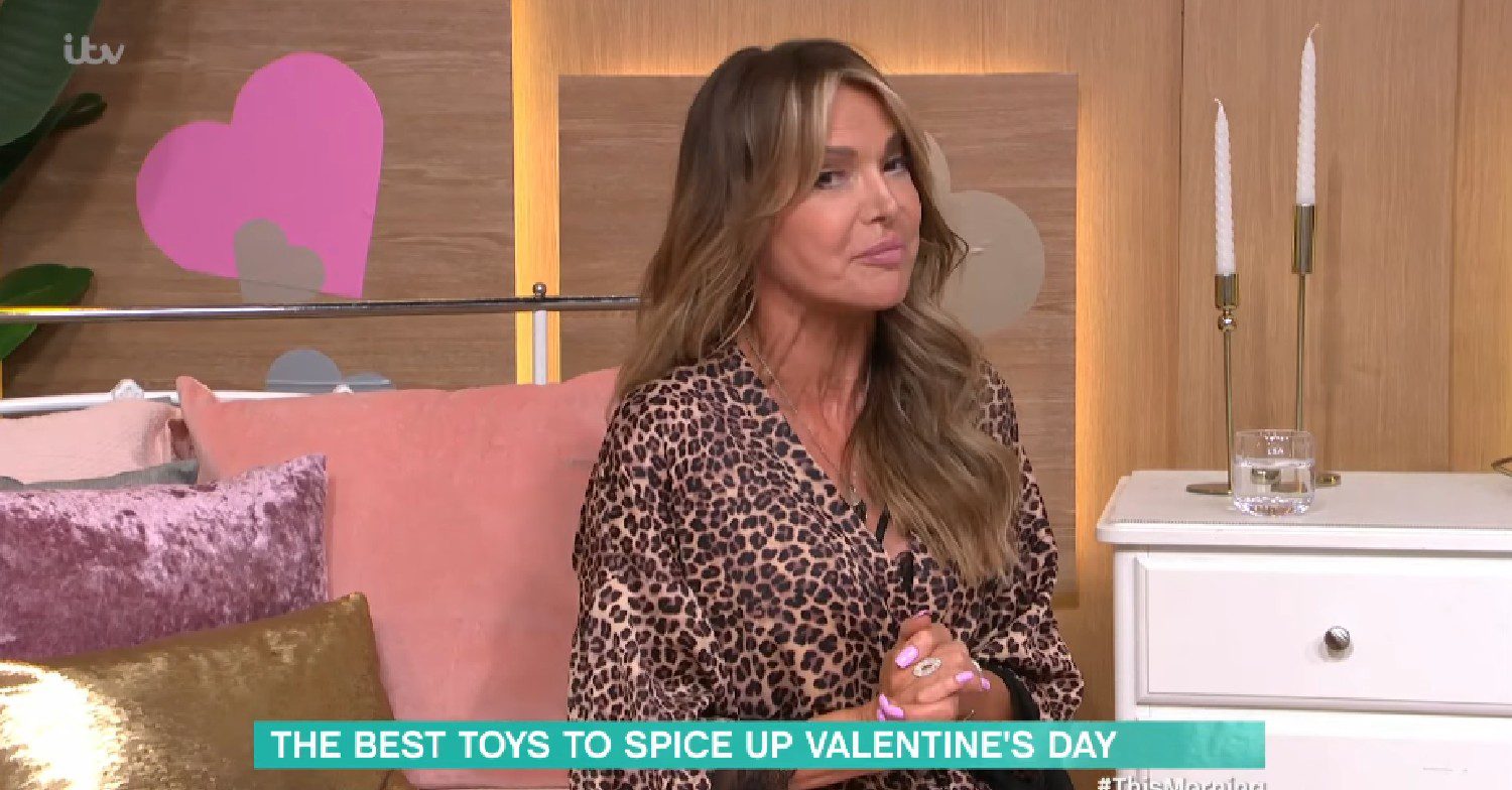 Lizzie Cundy speaking on This Morning today