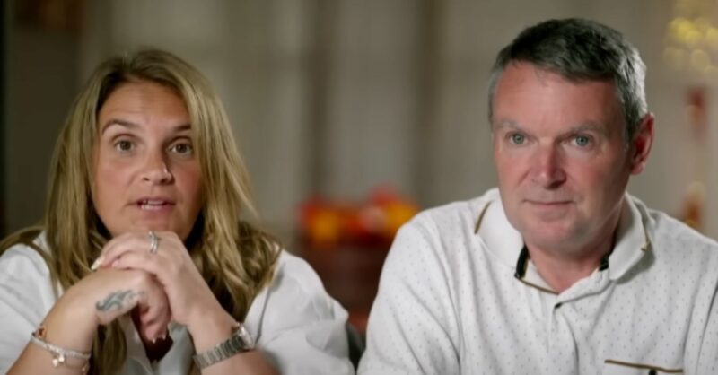Sue and Noel Radford talking