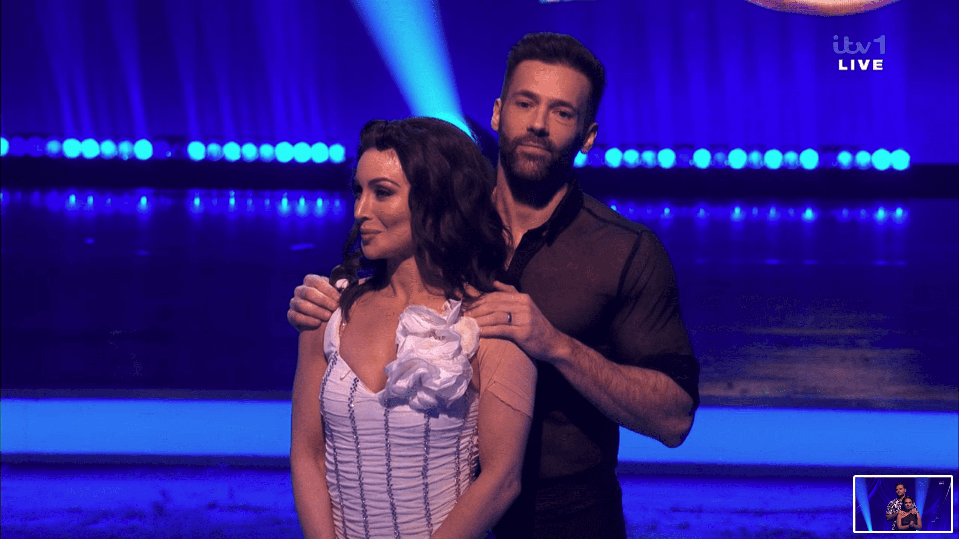 Roxy and Sylvain on Dancing On Ice