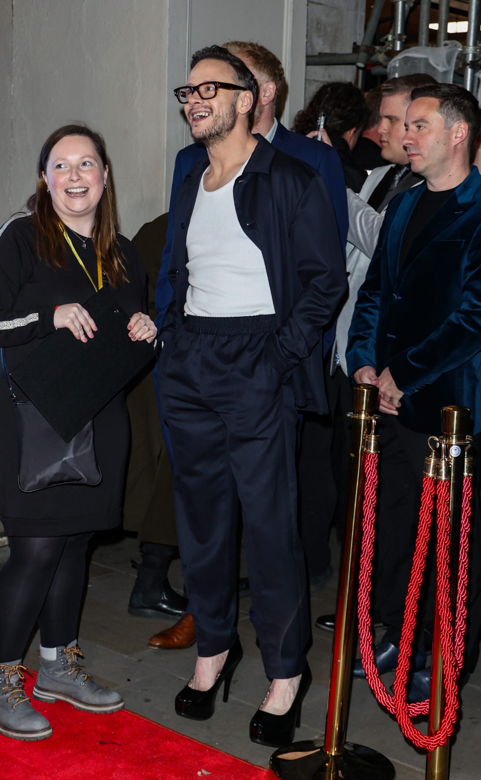 Kevin Clifton in high heels