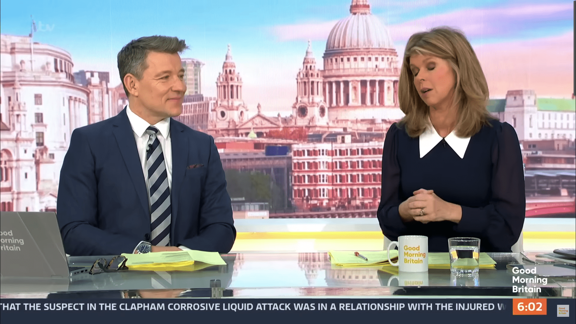 Ben Shephard and Kate Garraway on GMB