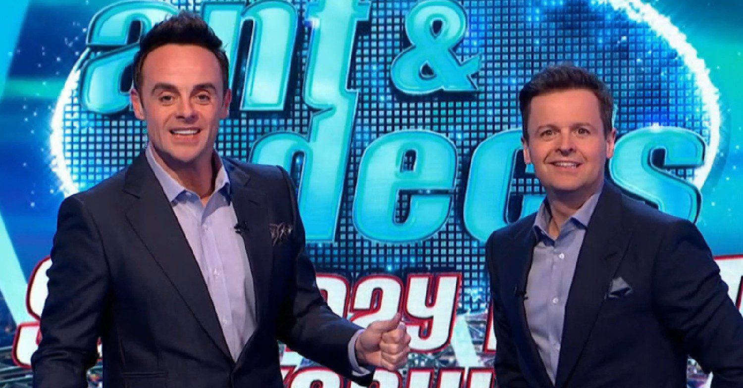 Ant and Dec on Saturday Night Takeaway