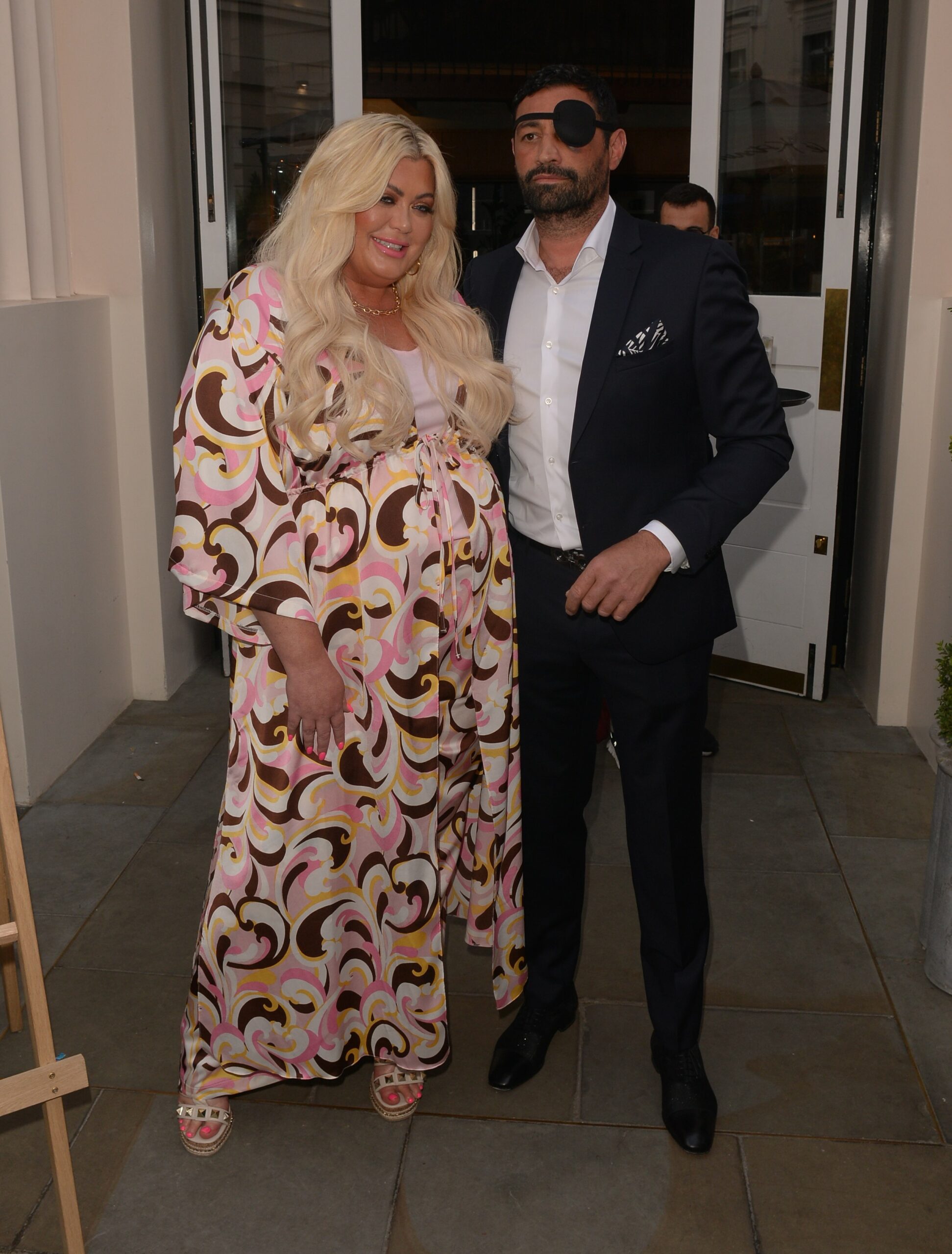 Gemma Collins and Rami Hawash at event