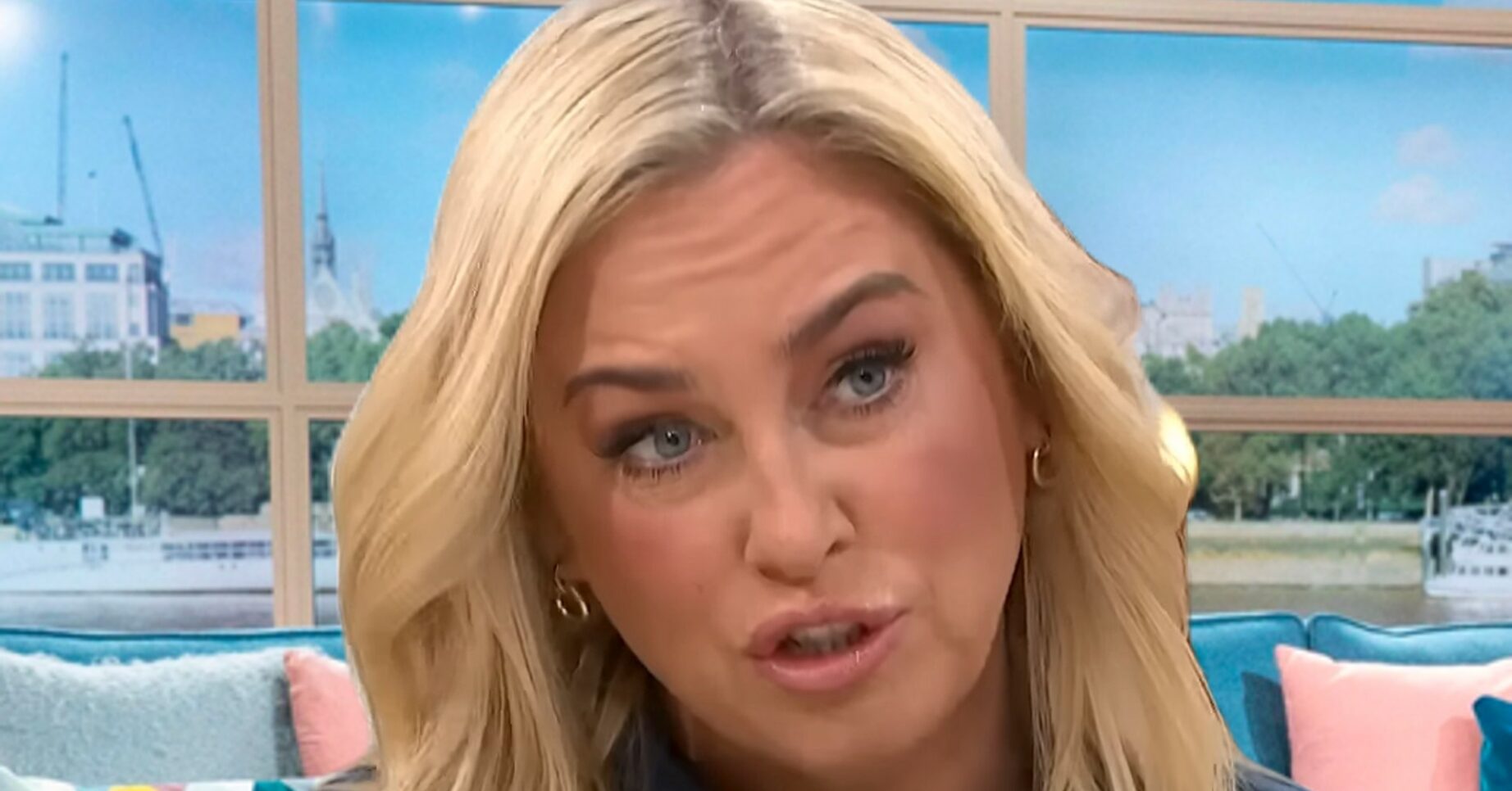 Josie Gibson chatting on This Morning