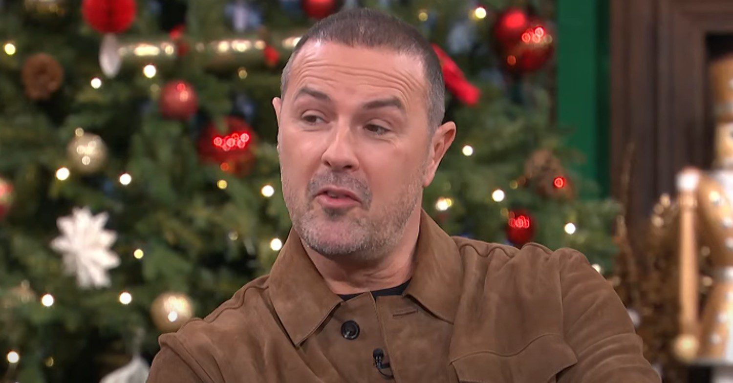 Paddy McGuinness speaking on This Morning