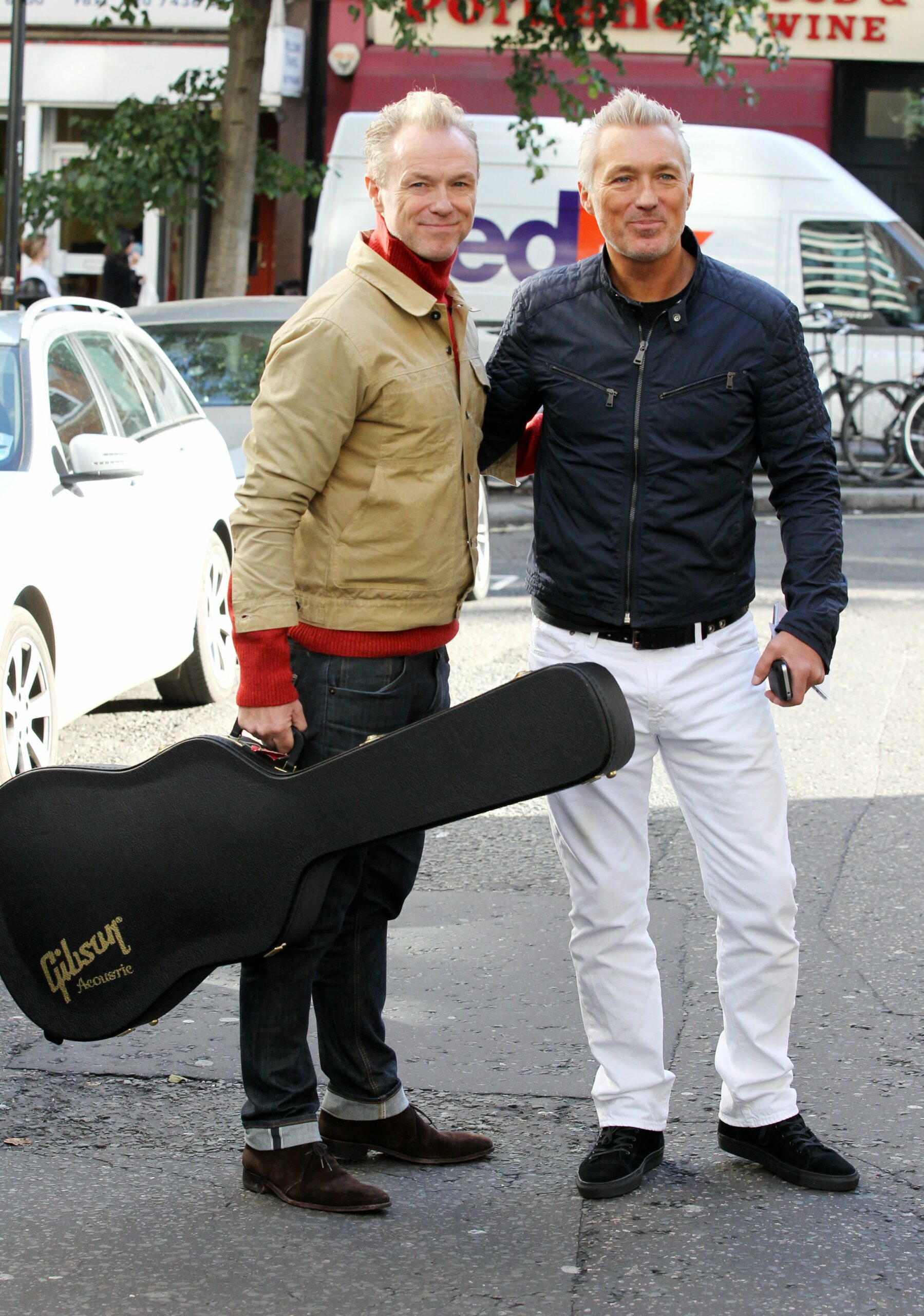 Gary and Martin Kemp smiling