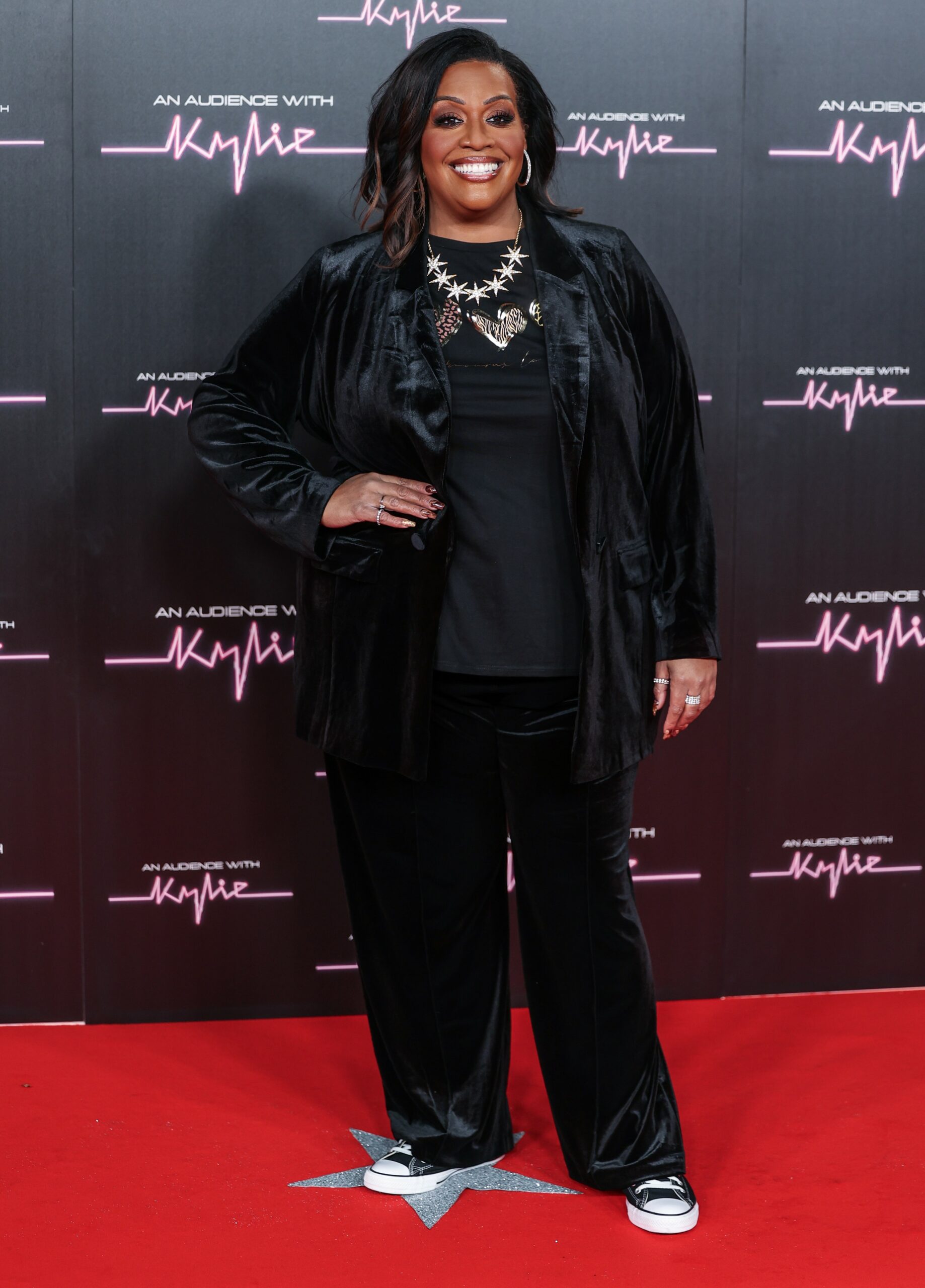 Alison Hammond smiling at event
