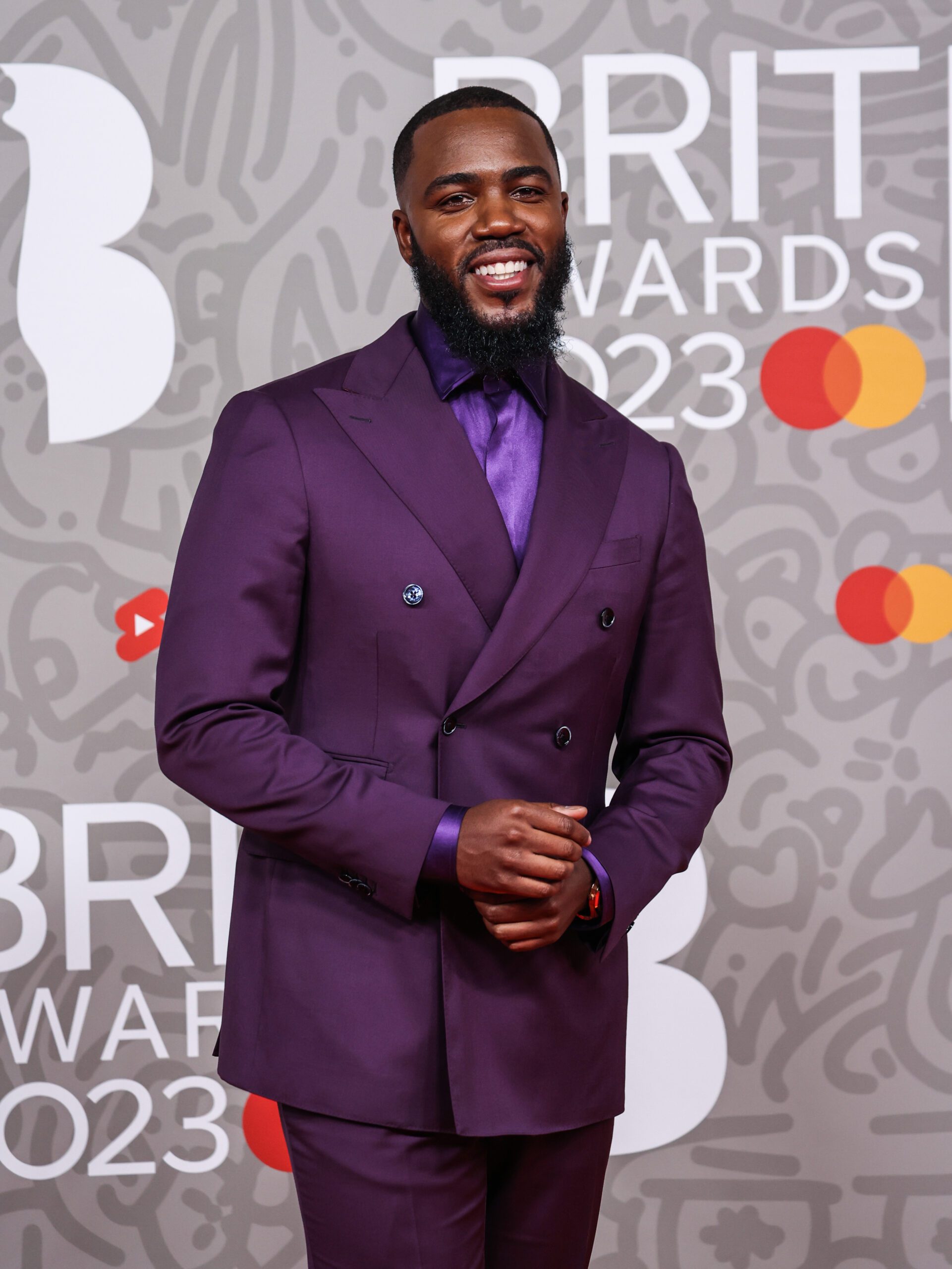 Mo Gilligan on the BRITs red carpet