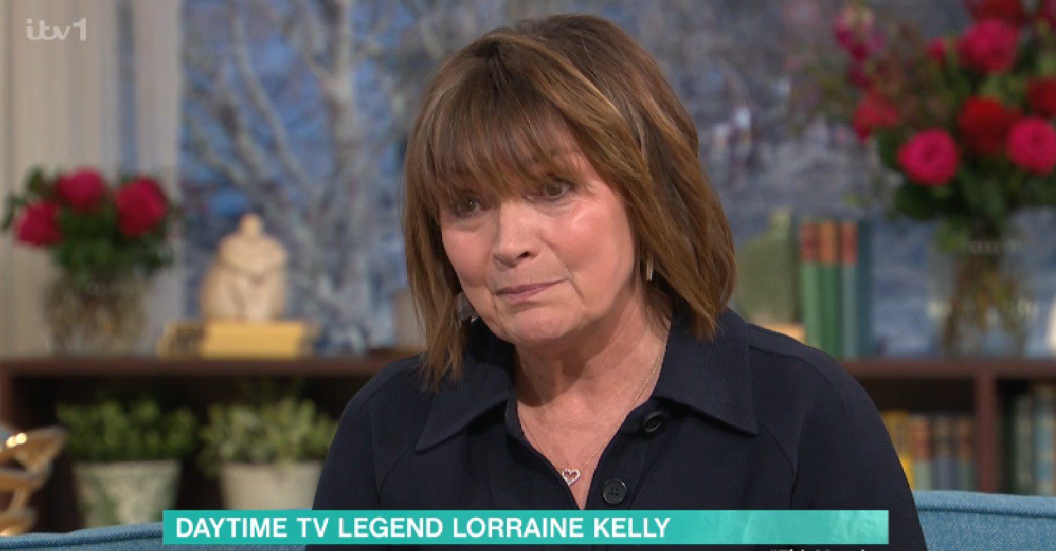 Lorraine Kelly on This Morning today