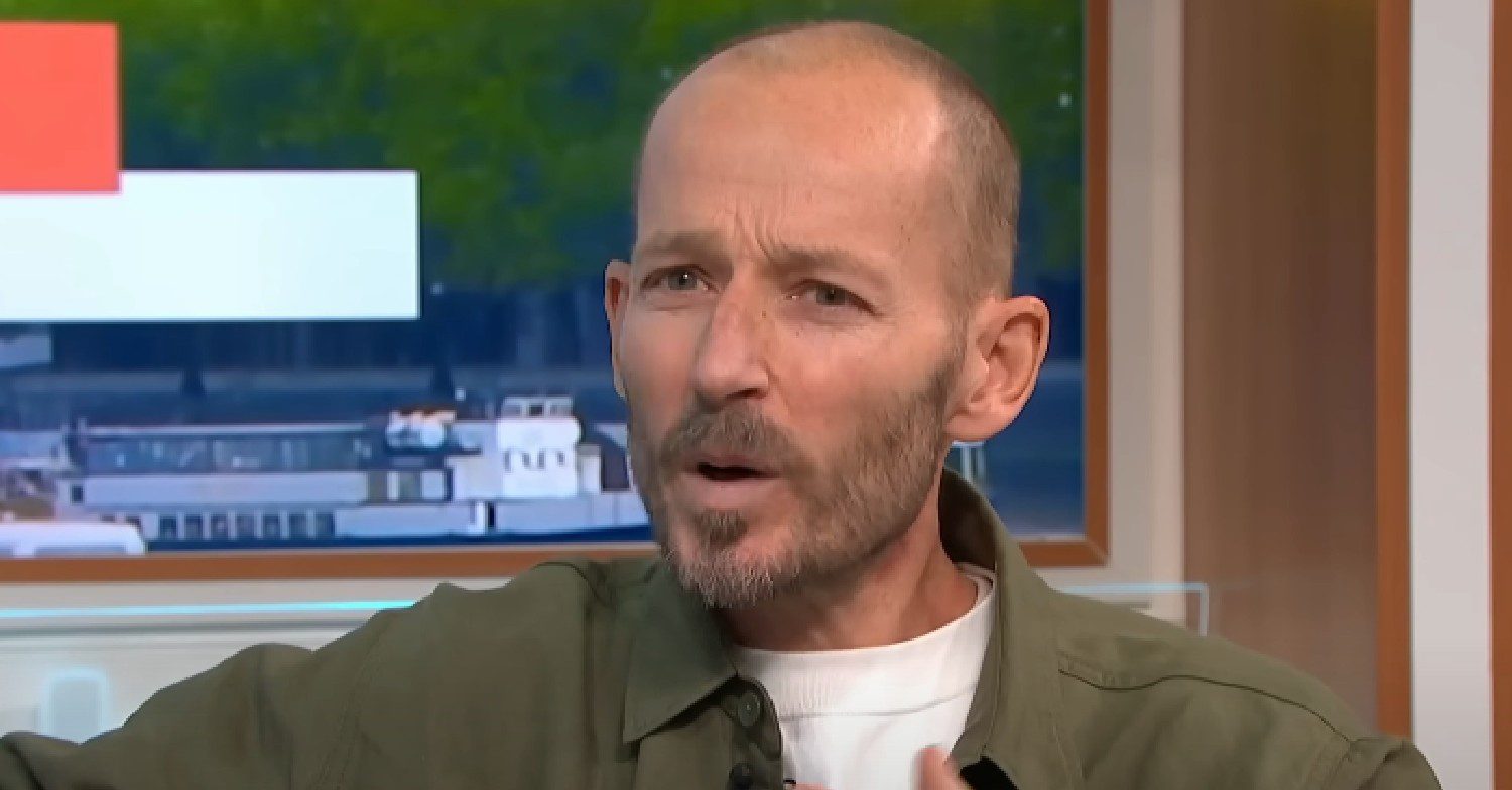 Jonnie Irwin speaking on GMB