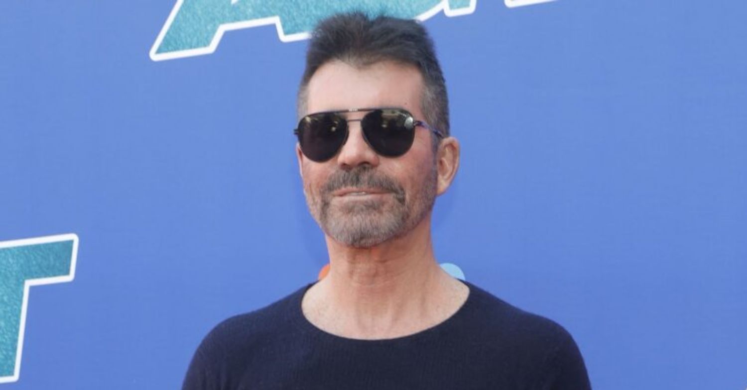 Simon Cowell with sunglasses on