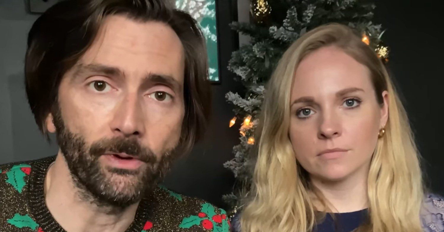 David and Georgia Tennant during Lockdown