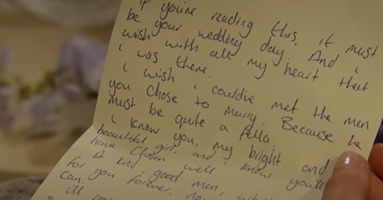 Emmerdale: Lisa's letter