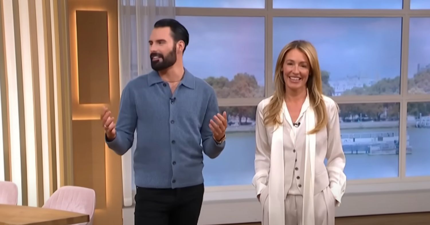 Rylan Clark and Cat Deeley presenting This Morning