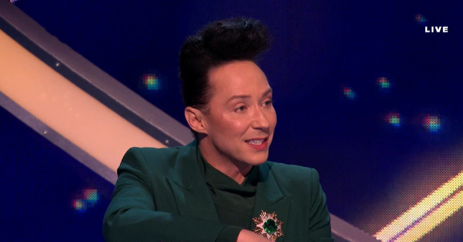 Johnny Weir on Dancing On Ice