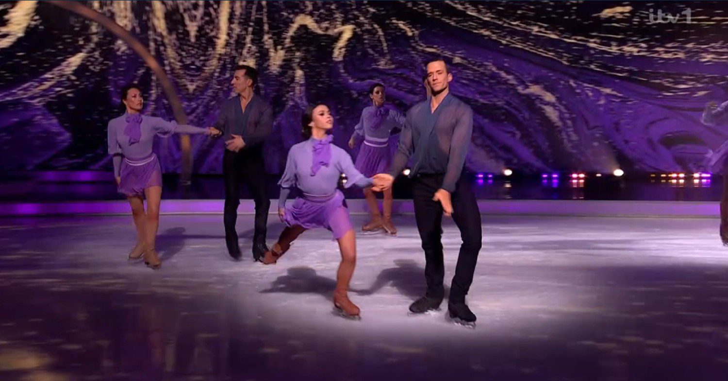 Dancing on Ice skaters