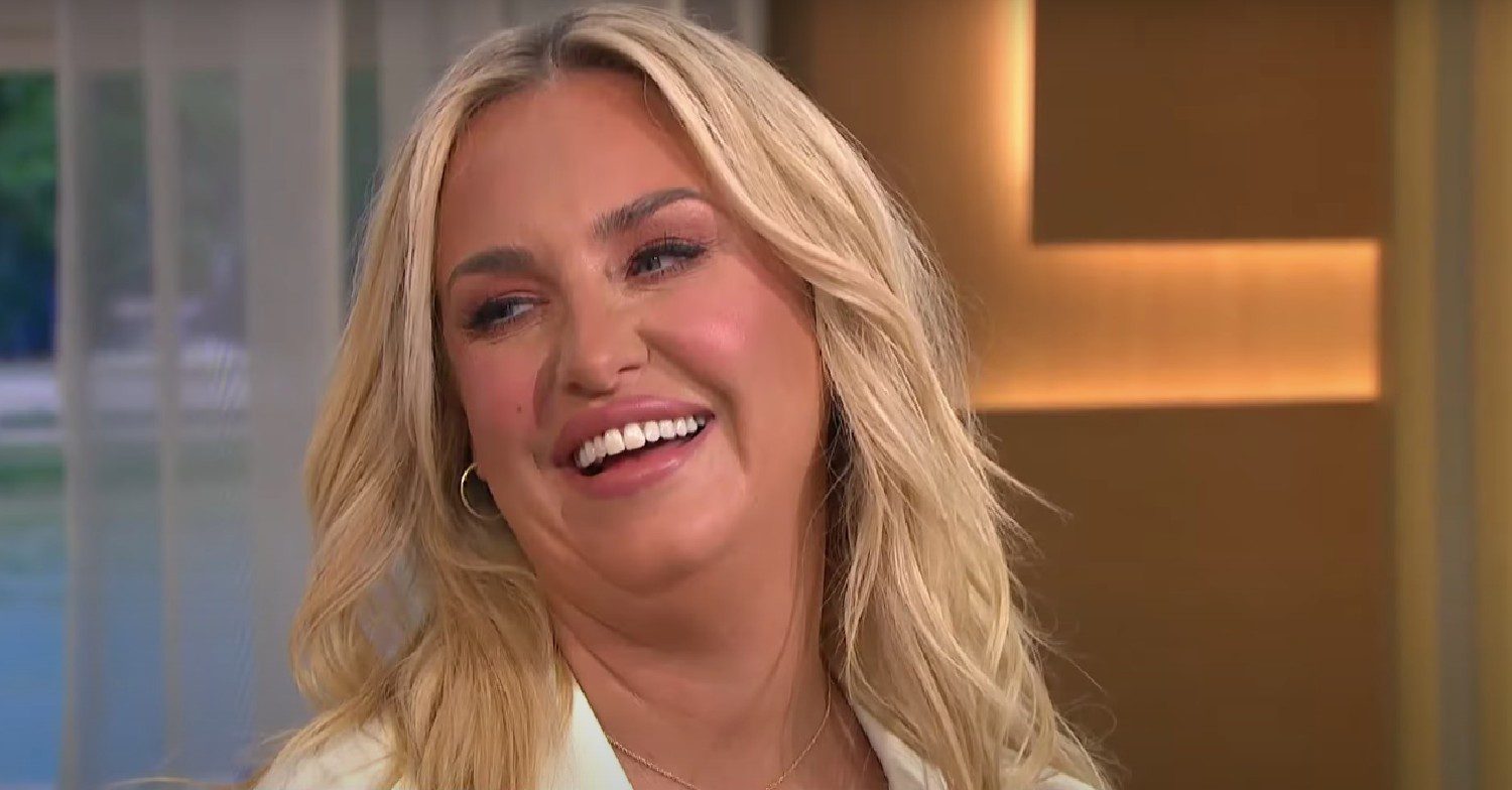 Josie Gibson smiling on This Morning