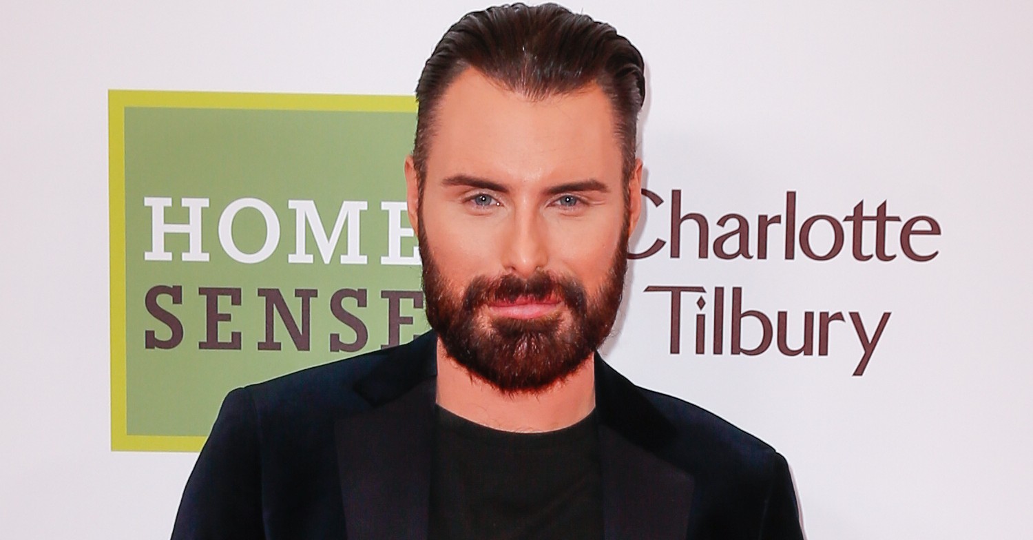 Rylan Clark posing at event